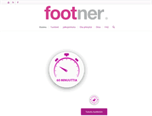 Tablet Screenshot of footner.fi